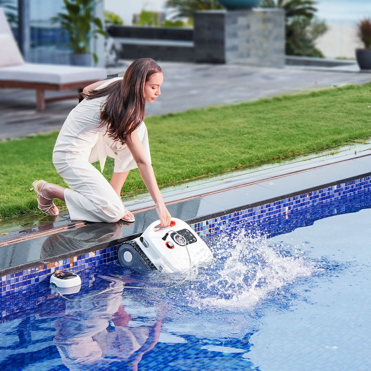 Pool robotic cleaner