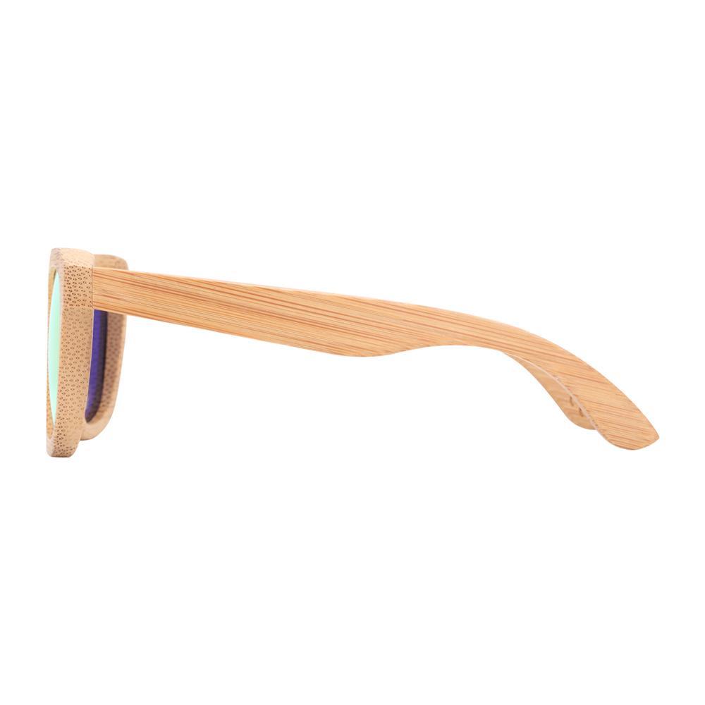 Handmade Bamboo Wood Retro Men and Women Polarized Sunglasses