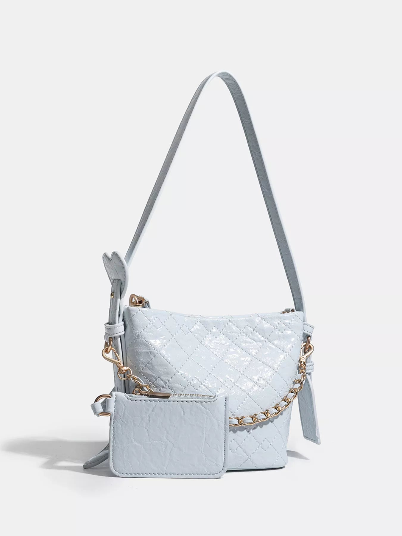 Adjustable Strap Bucket Bag