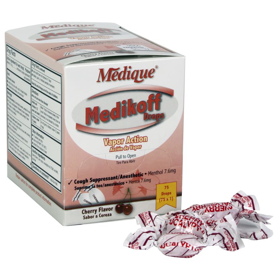Medikoff Drops, 75/box