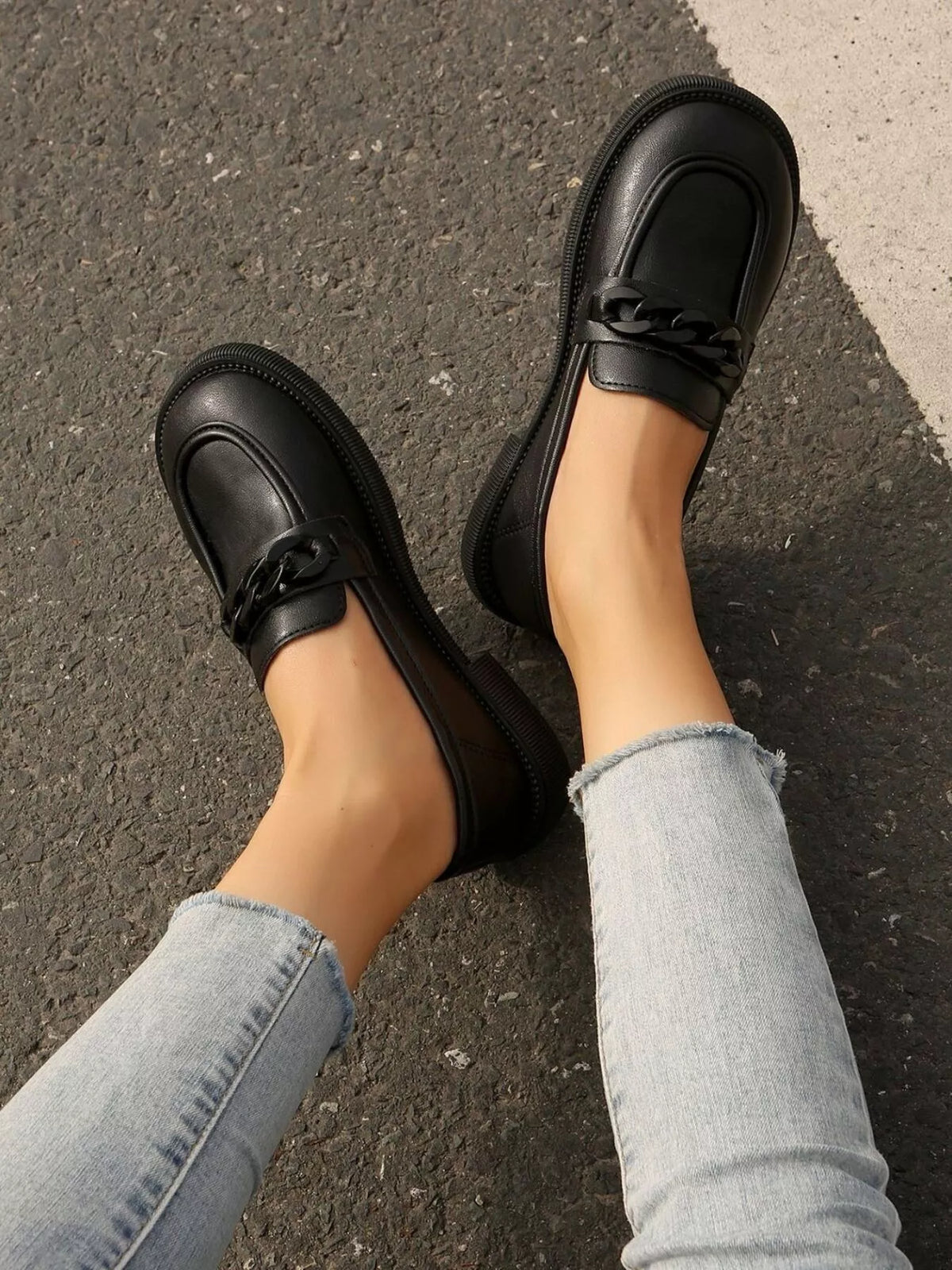 Round Toe Flats Loafers