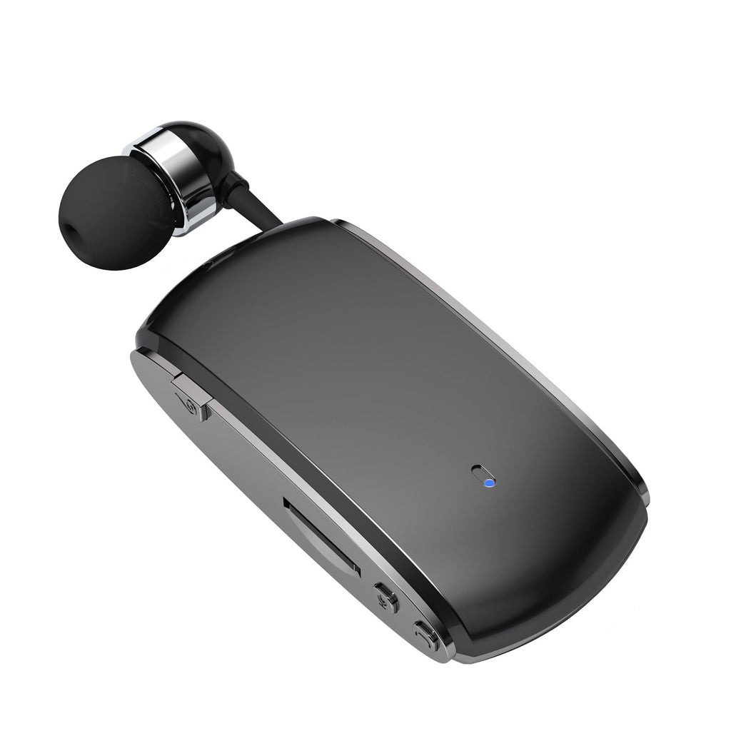 K68 New Collar style Bluetooth Earphones MP3 Earphones Wireless Telescopic Cable Single Ear Card Insertion Recording Earphones