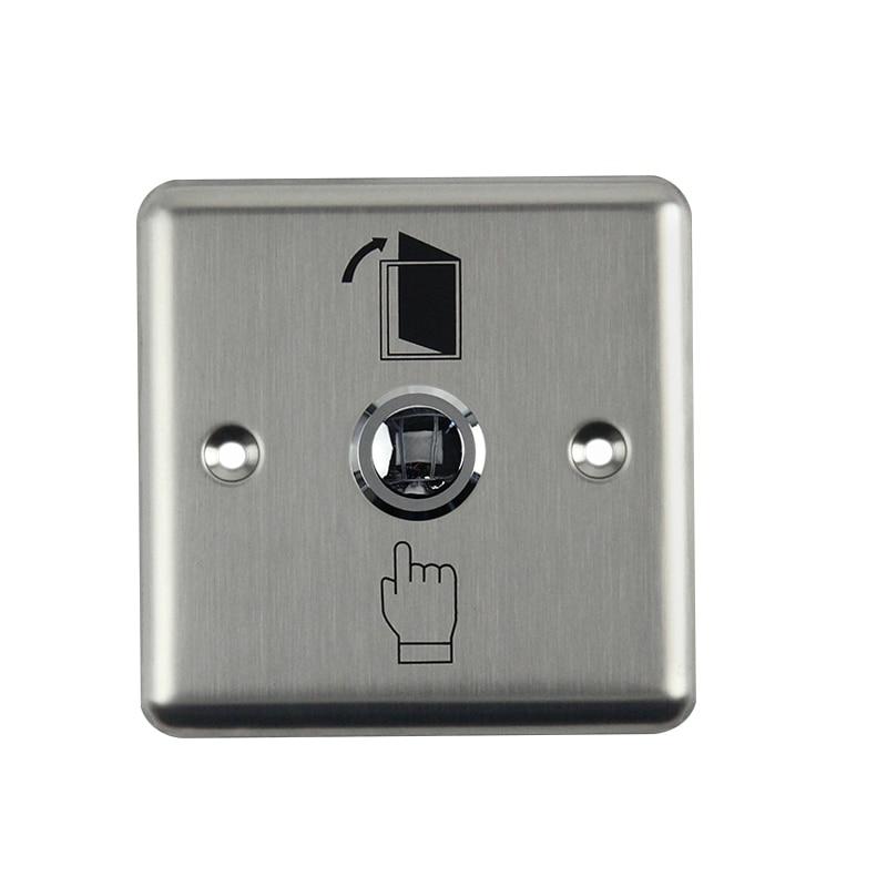 Stainless Steel Exit Button Push Switch Door Sensor