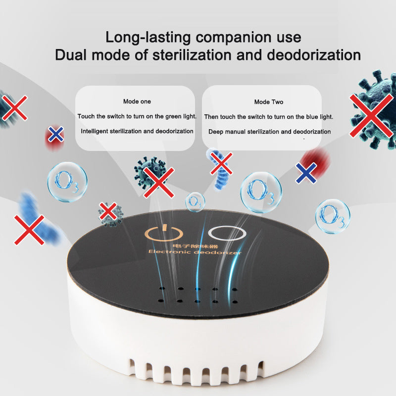 Portable deodorizing deodorizing sterilizing air purifier