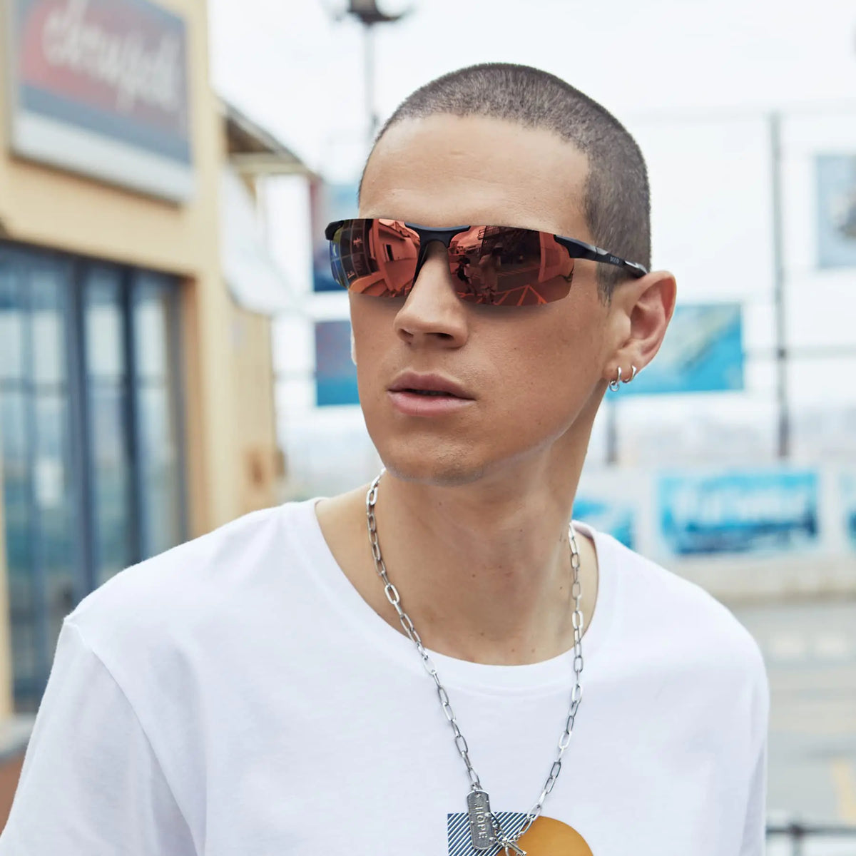 DUCO Mens Sports Polarized Sunglasses UV Protection Sunglasses