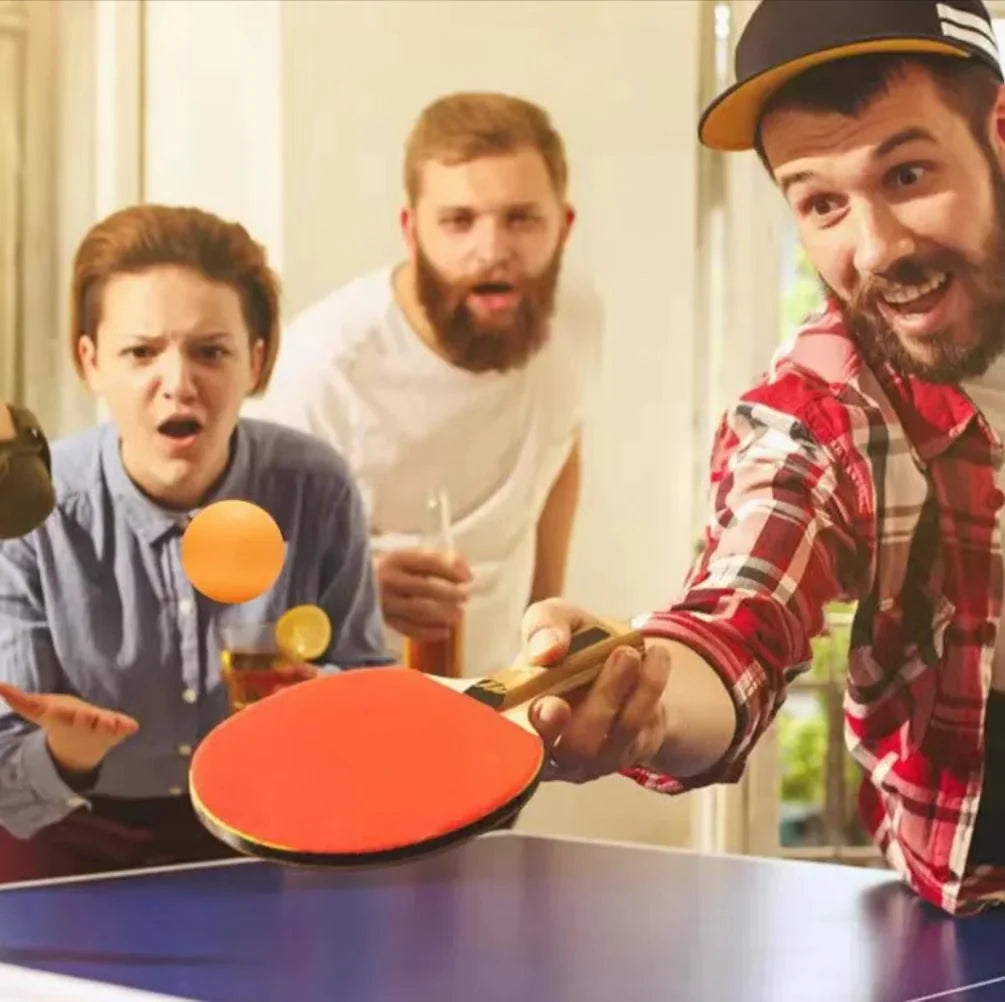 100 Durable Table Tennis Training Balls - Pong Games Creative