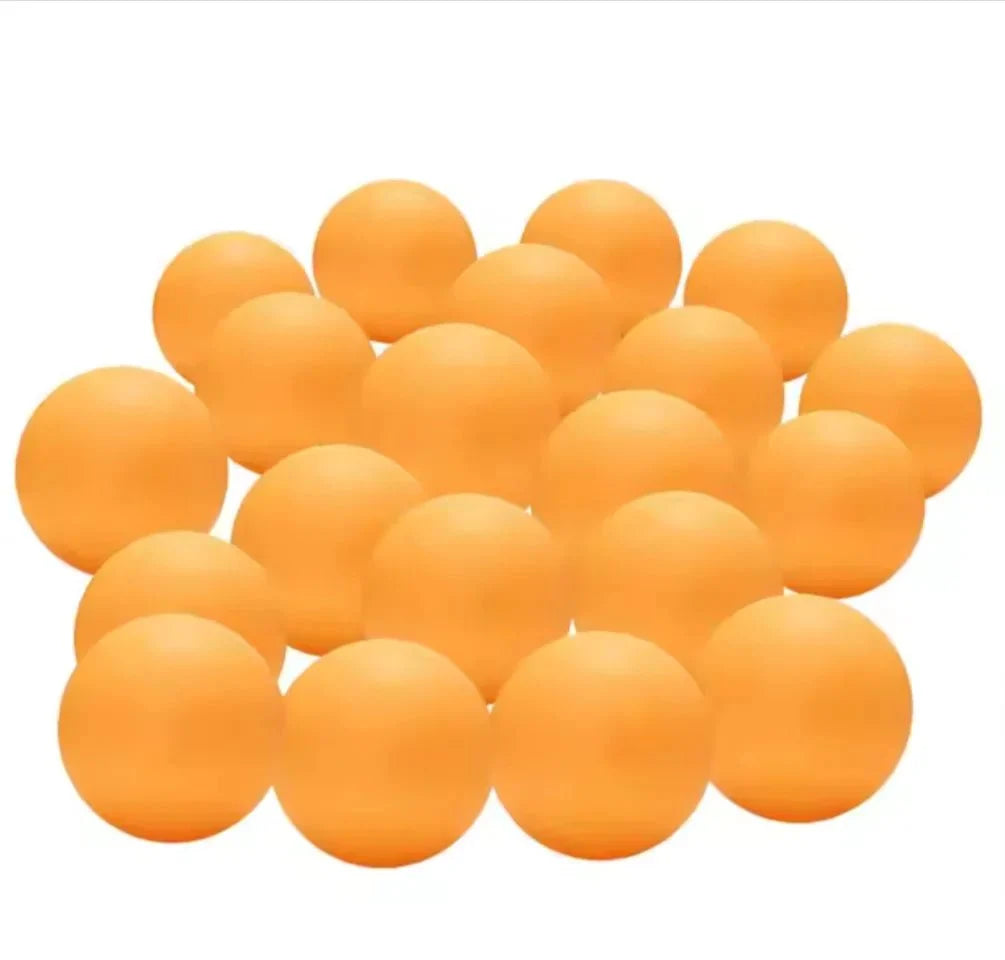 100 Durable Table Tennis Training Balls - Pong Games Creative
