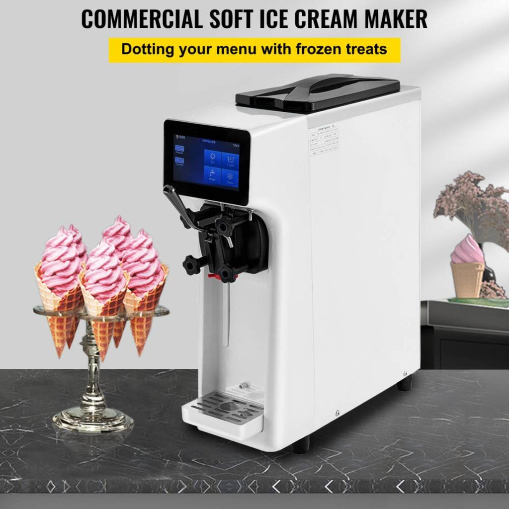 1000W Commercial 4.0L Home Soft Serve Frozen Yogurt Ice Cream