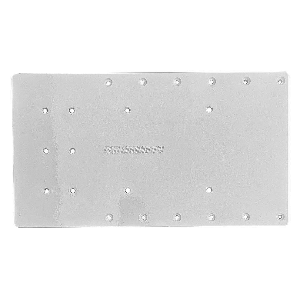 Sea Brackets 18" Straight Trolling Motor Plate f/Minn Kota Quest