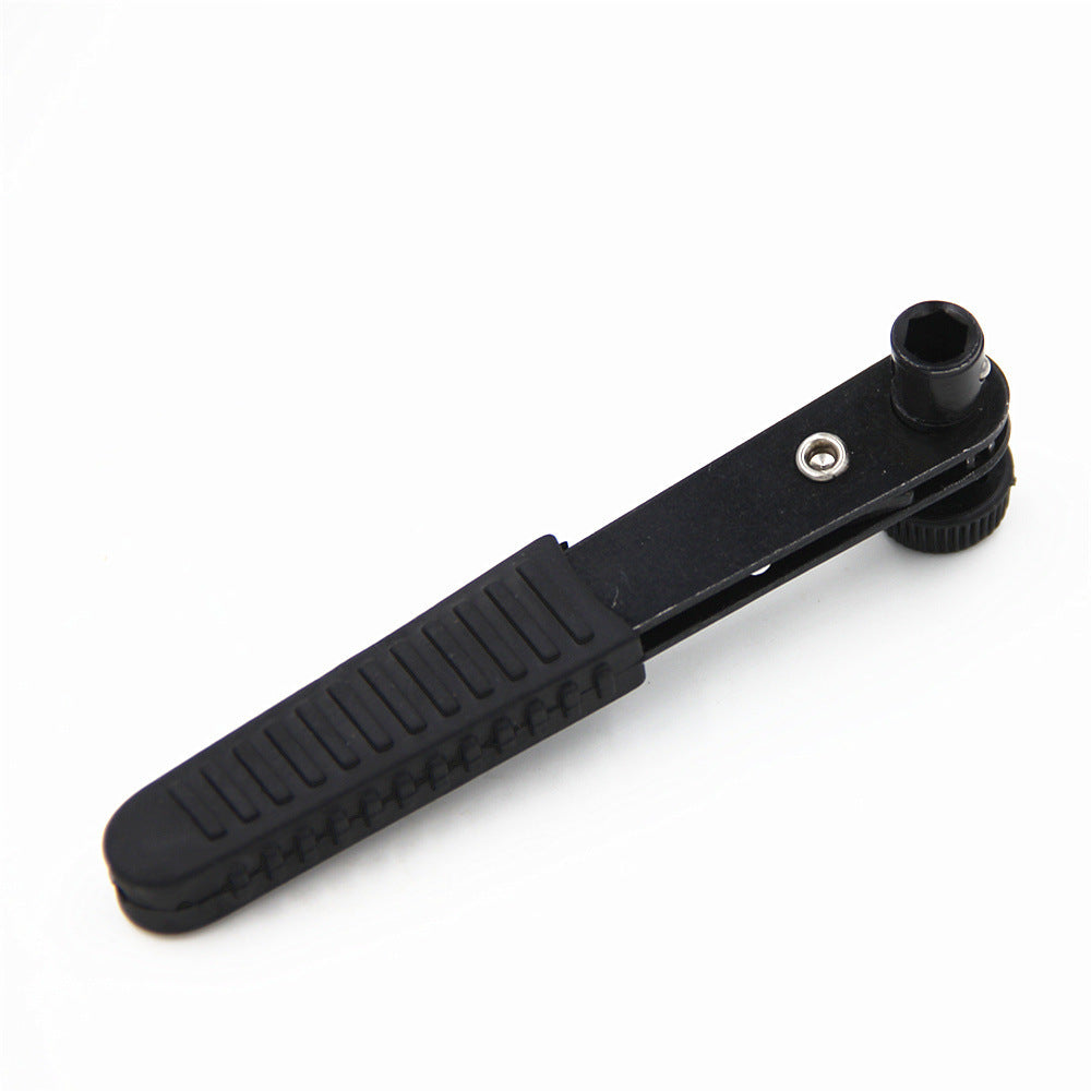 Socket wrench handle