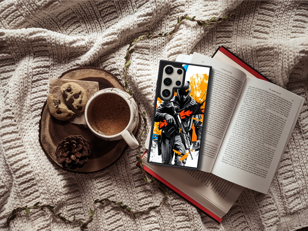 ⚔️🔥 Lock and Load – COD Warrior Phone Case 🎯🎮
