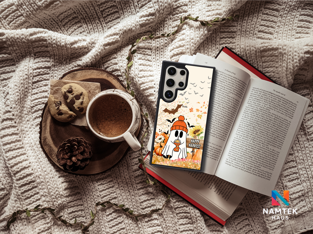 Happy Harvest Autumn Ghost Case