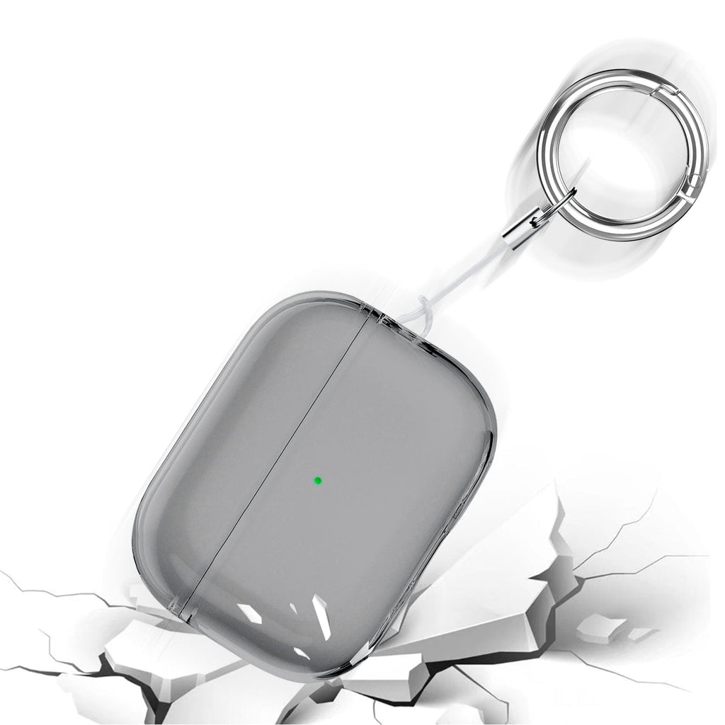 Hybrid-Flex Transparent Black Case for AirPods Pro 2