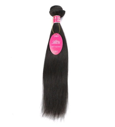 Natural Color Human Hair Extensions - Straight Wave