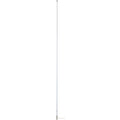 Scout 8' White VHF Antenna 6dB Stainless Steel Ferrule w/5M RG-58 Coax Includes PL-259 KS-42