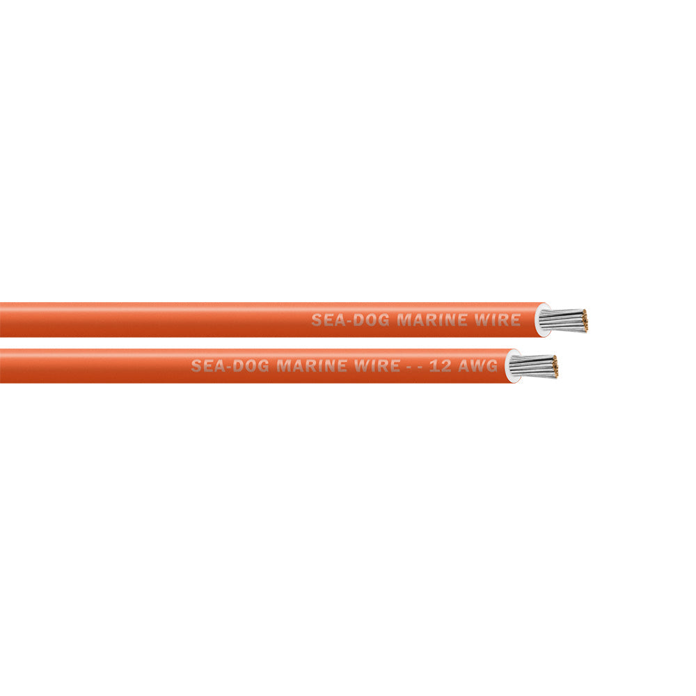 Sea-Dog 12 AWG Orange Primary Wire - 250'