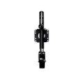 Powerwinch Select Series Jack - 1200lb, Weld-On, Single Wheel, Carbon Black