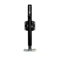 Powerwinch Select Series Jack - 2500lb, Weld-On, Flat Plate, Carbon Black