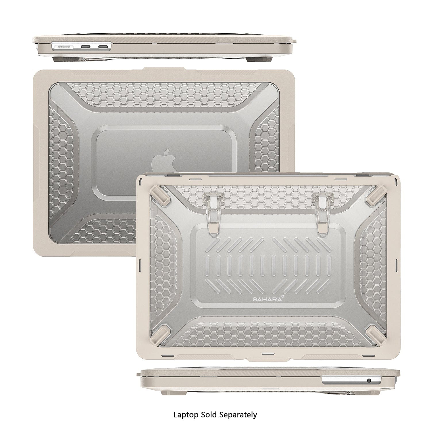 MacBook Air 15" (M3 - M5) with Adjustable Stand Case - Shock-Absorbing | Raider Ultra-Duty Series
