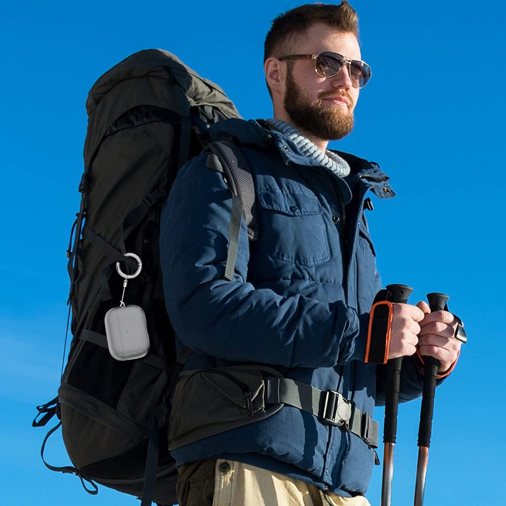 Hybrid-Flex Transparent Black Case for AirPods Pro 2