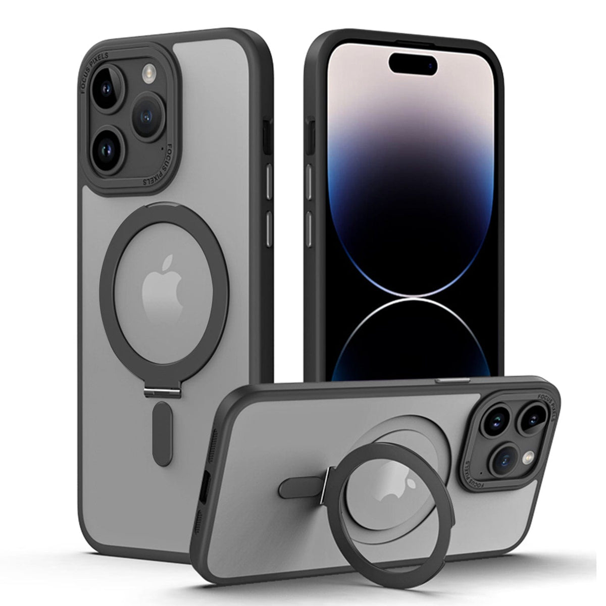 iPhone 15 Pro Max Clear Kickstand Case with MagSafe | Venture Series