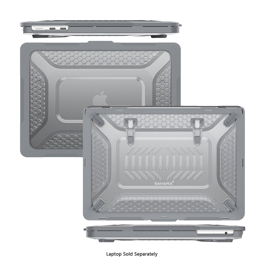 MacBook Air 15" (M3 - M5) with Adjustable Stand Case - Shock-Absorbing | Raider Ultra-Duty Series