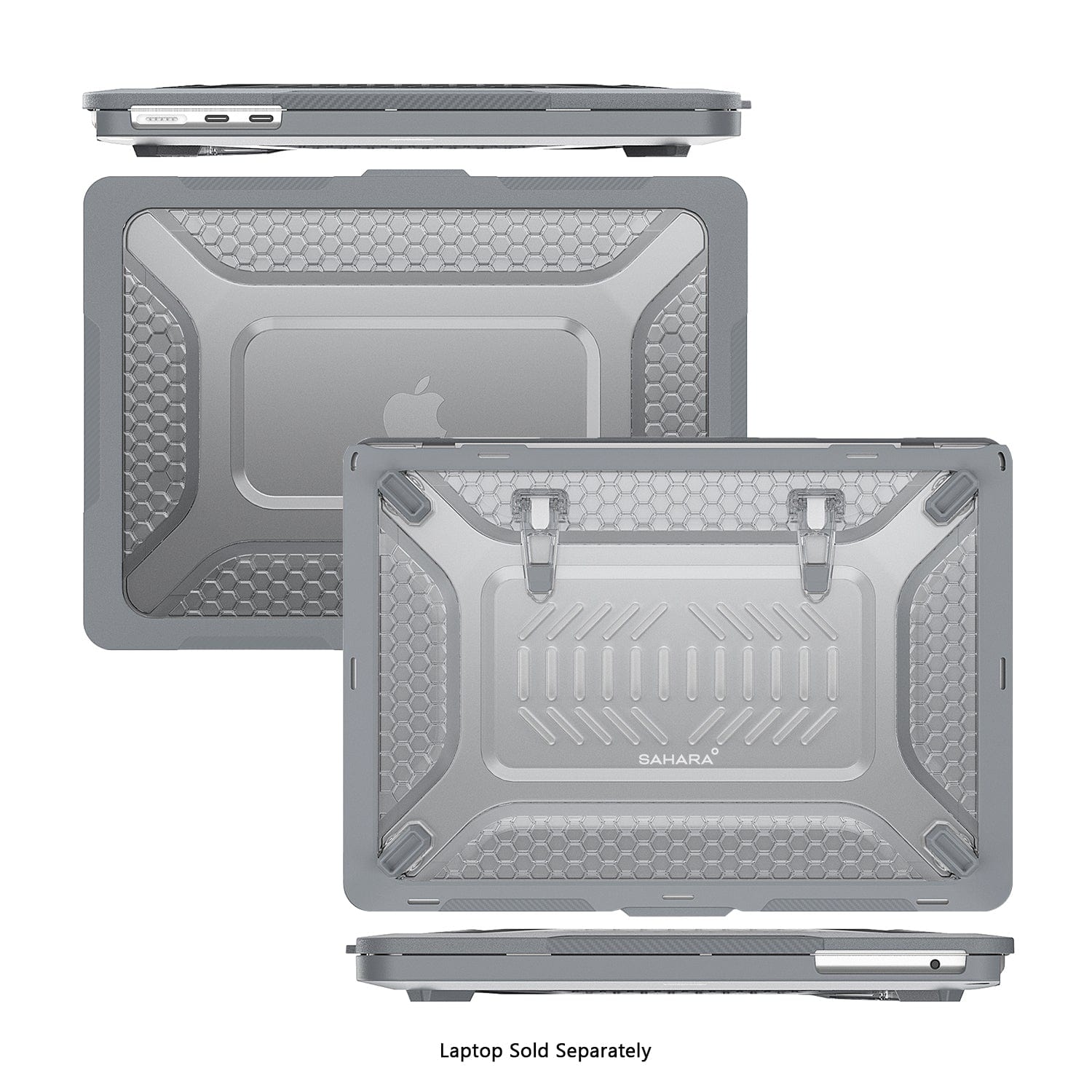 MacBook Air 15" (M3 - M5) with Adjustable Stand Case - Shock-Absorbing | Raider Ultra-Duty Series