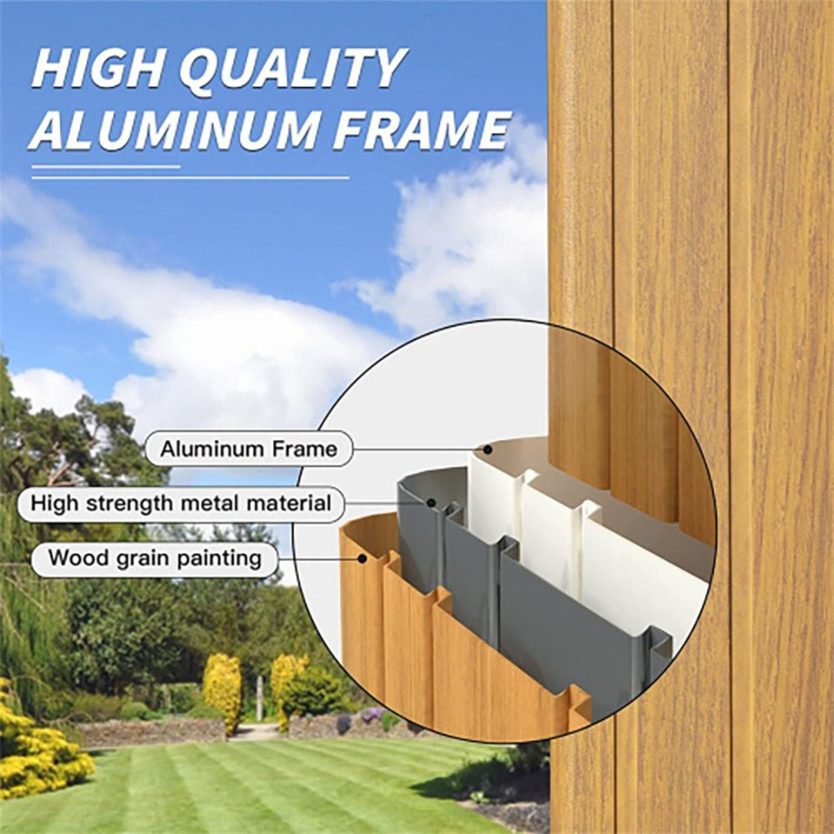 [12X20Ft] Premium Outdoor Double-Layer Galvanized Steel Hardtop G