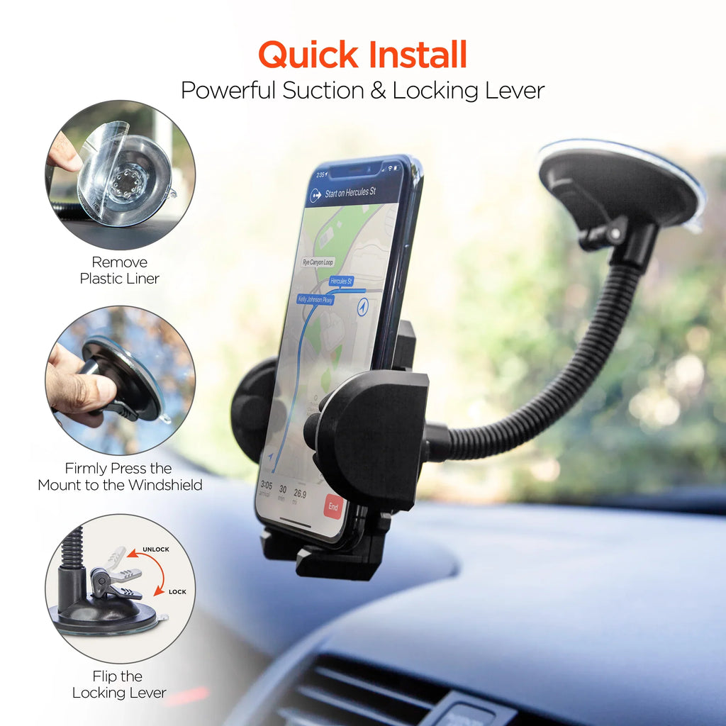 HyperGear Universal Windshield Mount