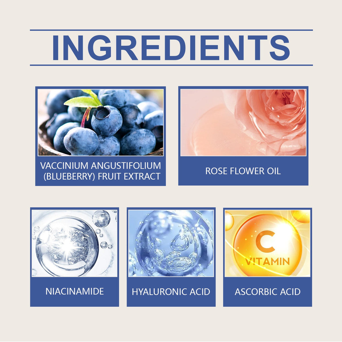 Blueberry Essence Oil Brightening, Moisturizing And Moisturizing Skin Care Essence Oil