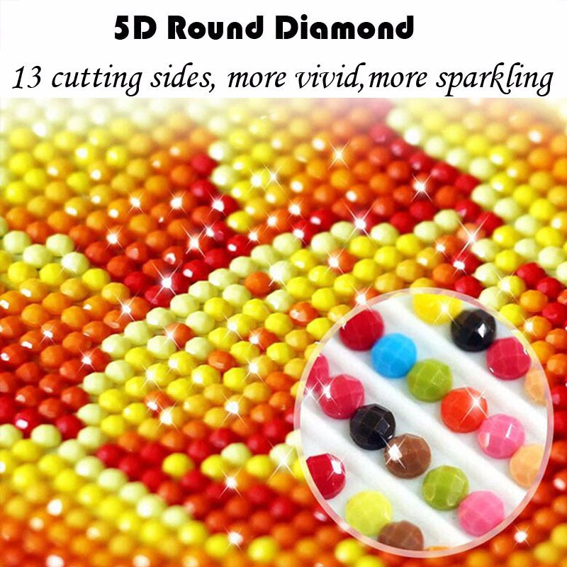 5D Diy Diamond Painting Skull Woman Cross Stitch Horror Halloween Needlework
