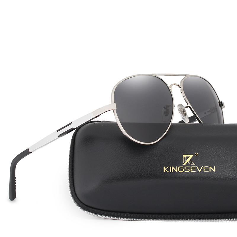 Aviation Aluminum Magnesium Gold Fashion Polarized Lens
