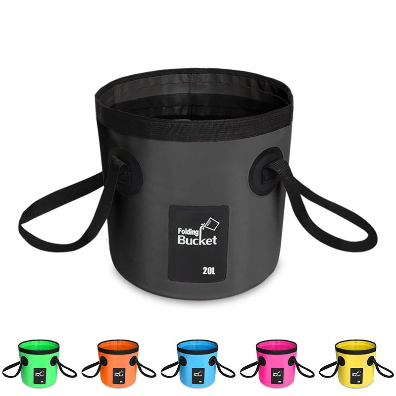 Folding Waterproof Travel Bucket Bag