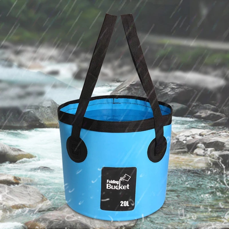 Folding Waterproof Travel Bucket Bag