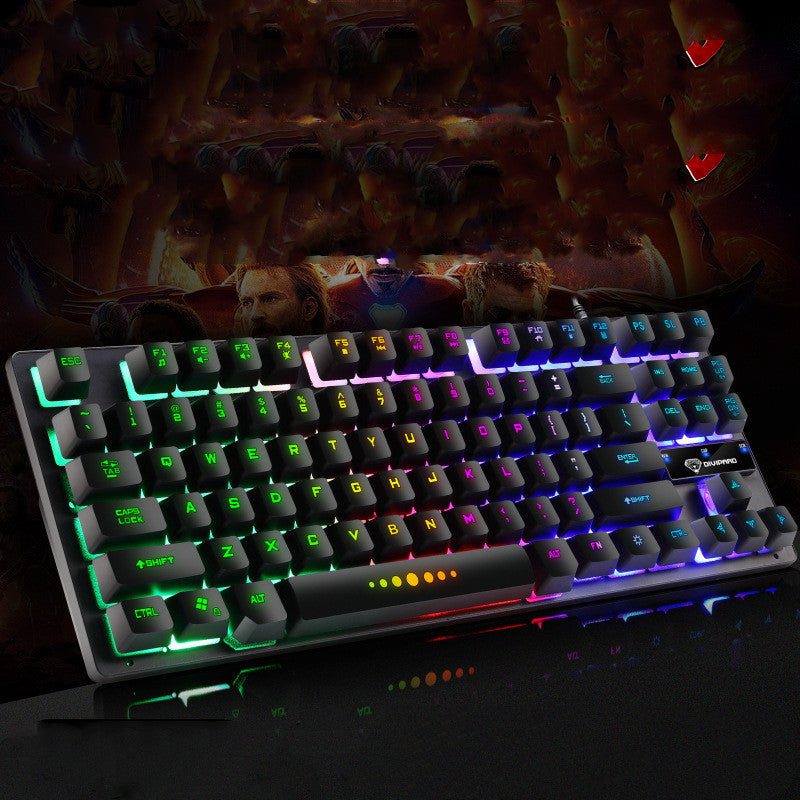 Chicken Game Backlit Floating Keyboard
