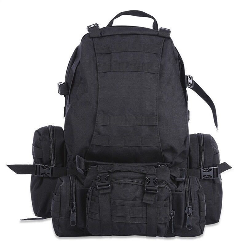 50L Molle Tactical Military Backpack – Waterproof for Camping, Hiking, & Travel