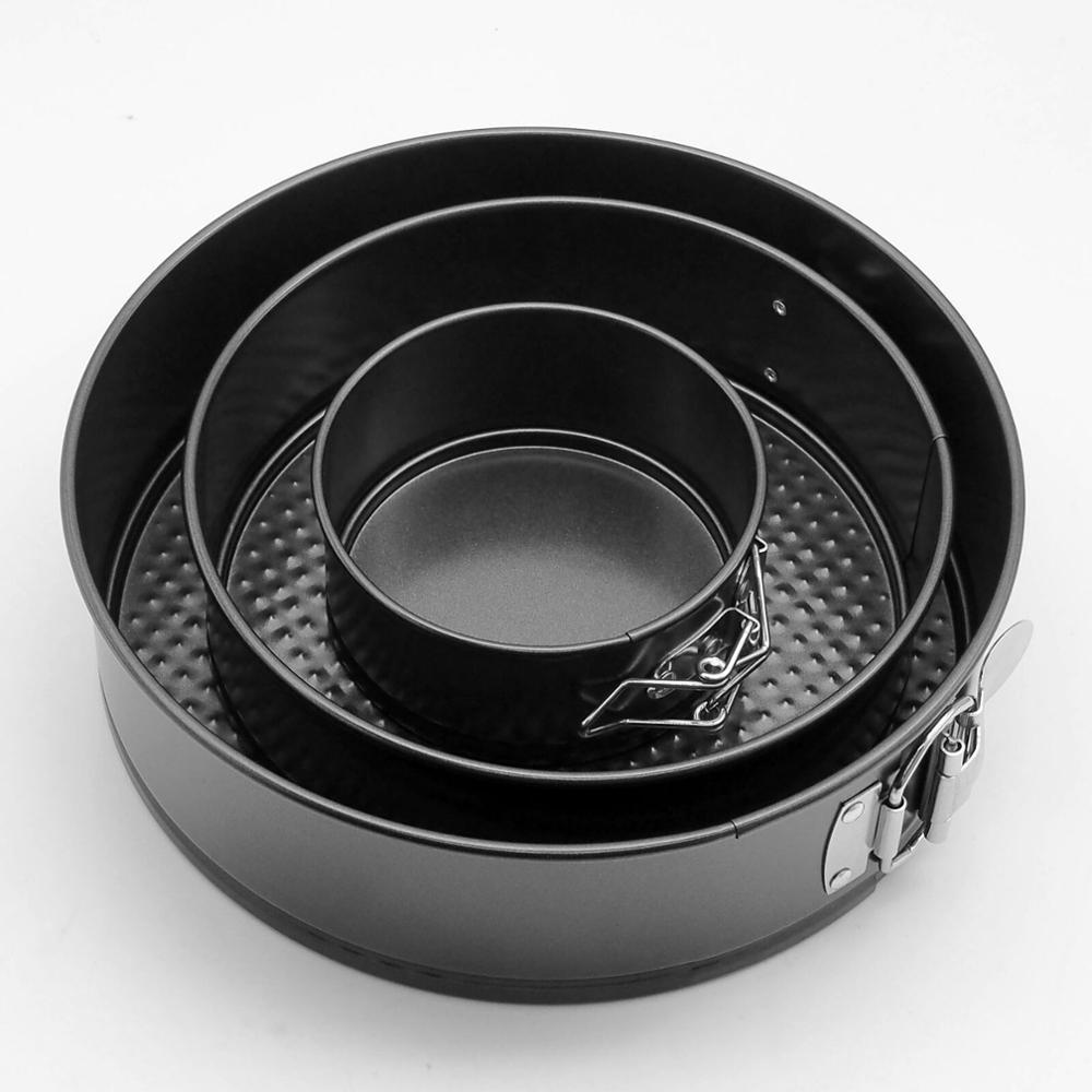 3PCS Non Stick Cake Mold Set Round Baking Pans