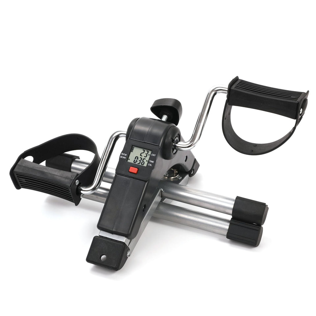 Folding Fitness Stepper with LCD & Adjustable Resistance