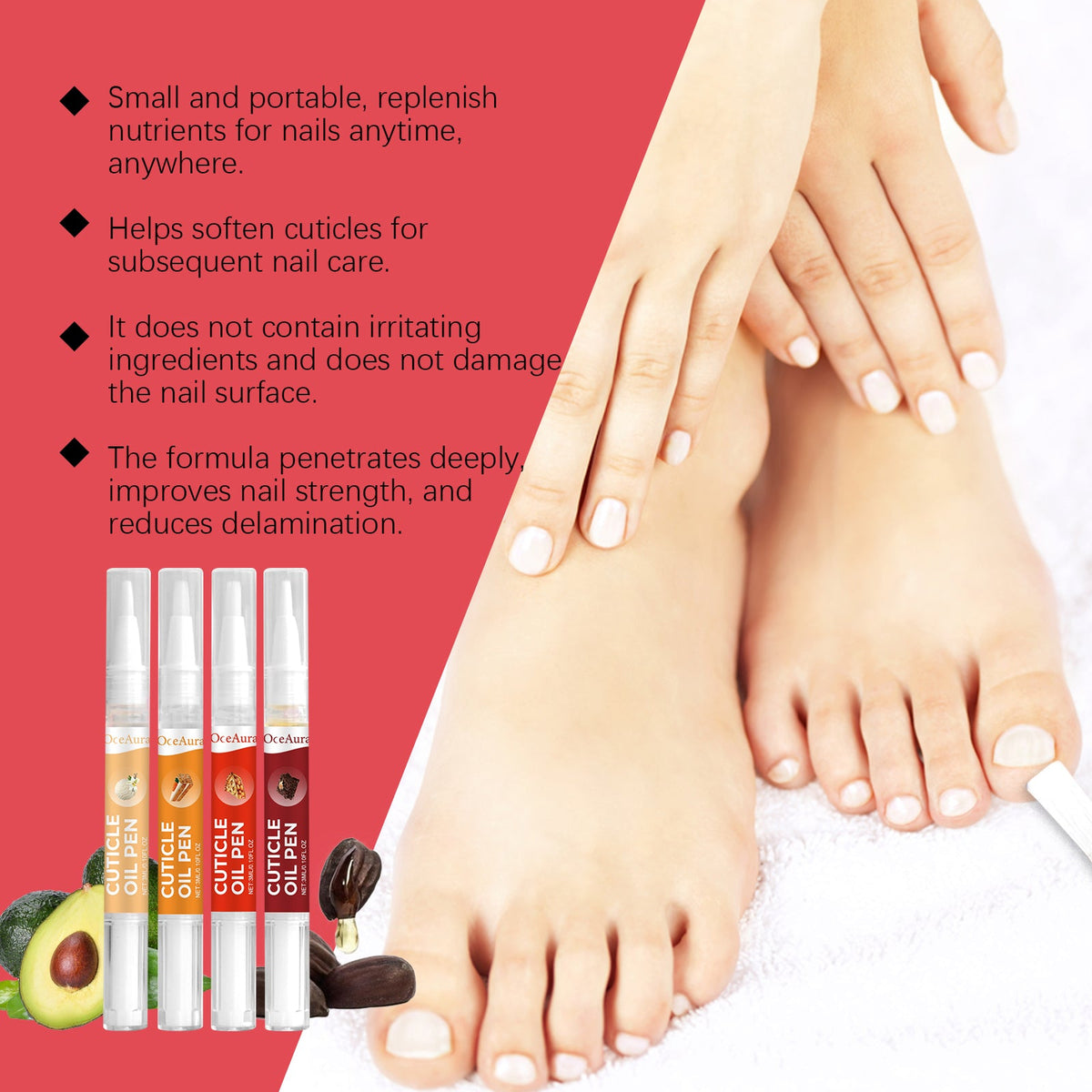Manicure Cuticle Care Nail Repair Agent Nail Nourish For Delicate Nails
