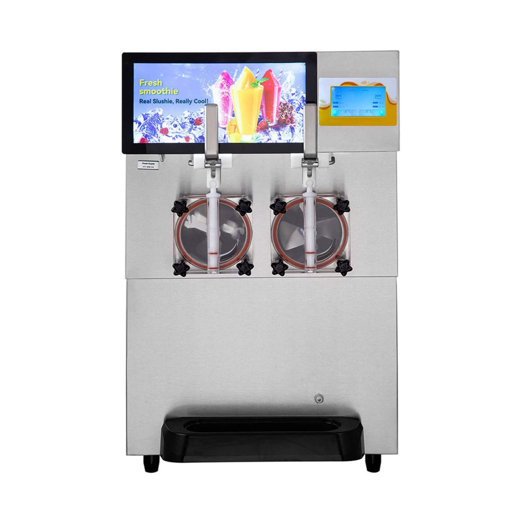 Commercial 16L 1155W Double Frozen Margarita Ice Slushie Drink
