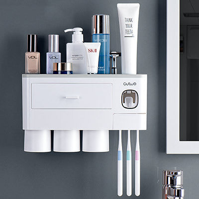 Magnetic Toothbrush Holder Storage Rack