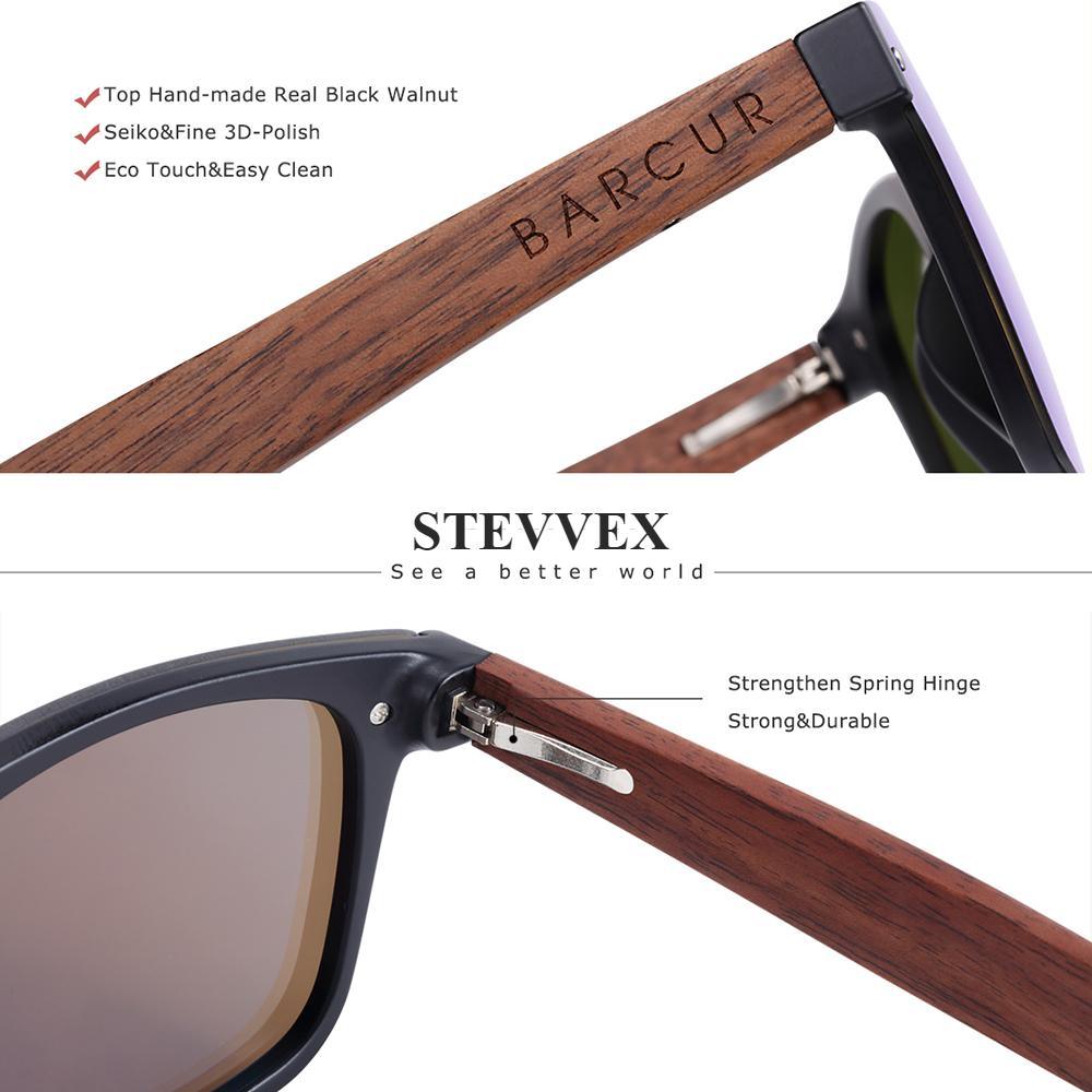 Polarized Wood Sunglasses