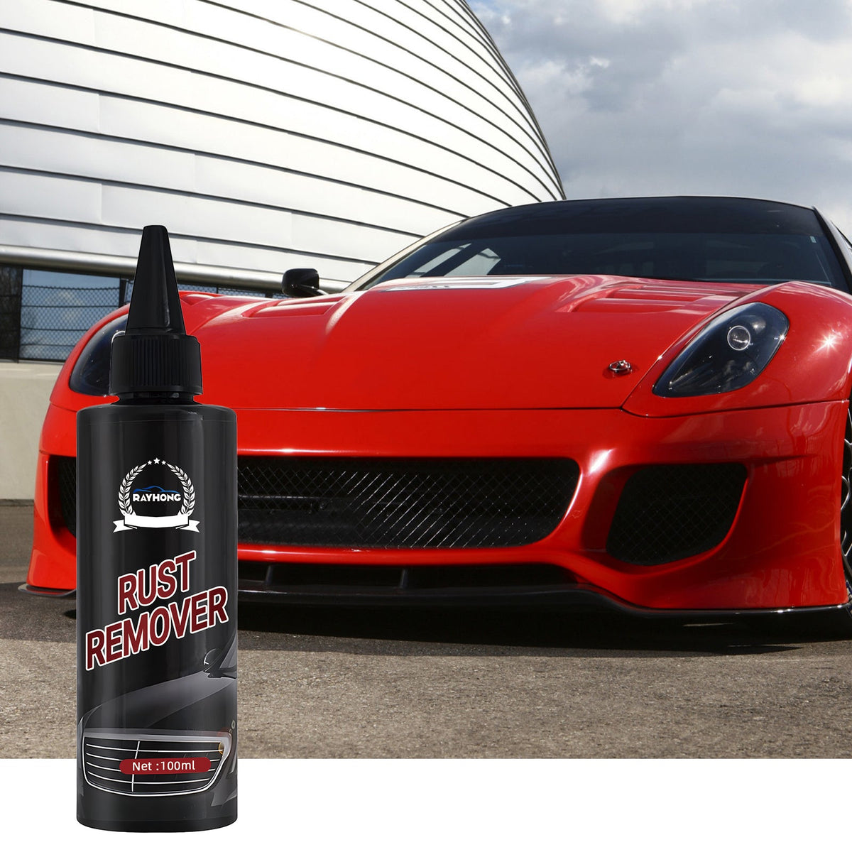 Rust Remover, Multi-Functional Metal Polishing Refurbished Car Wheel Hub Paint Cleaning Rust Remover