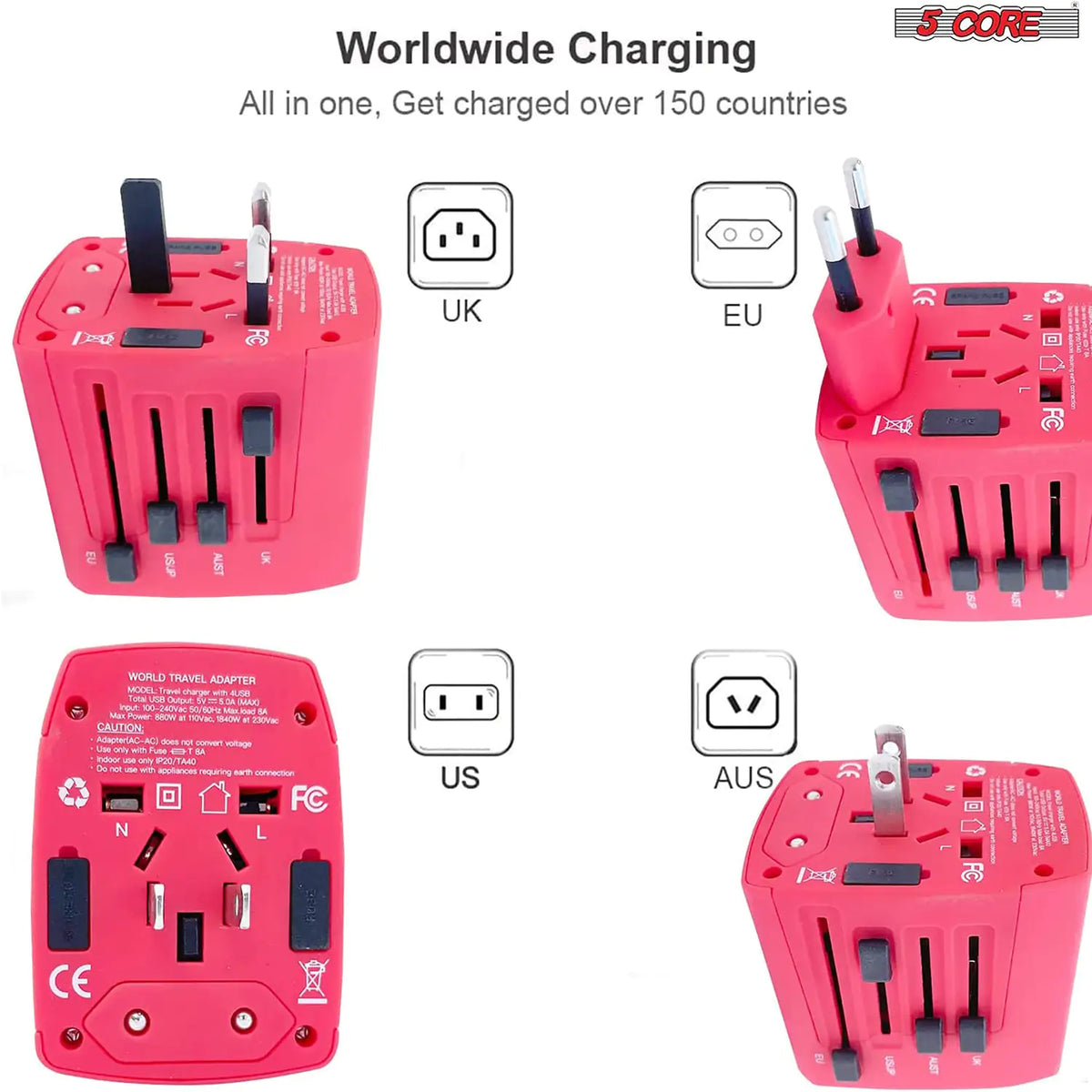 Universal Travel Adapter International Power Adapters 3