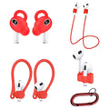 Red Silicone Accessories Kit Apple Airpods (3rd Generation)