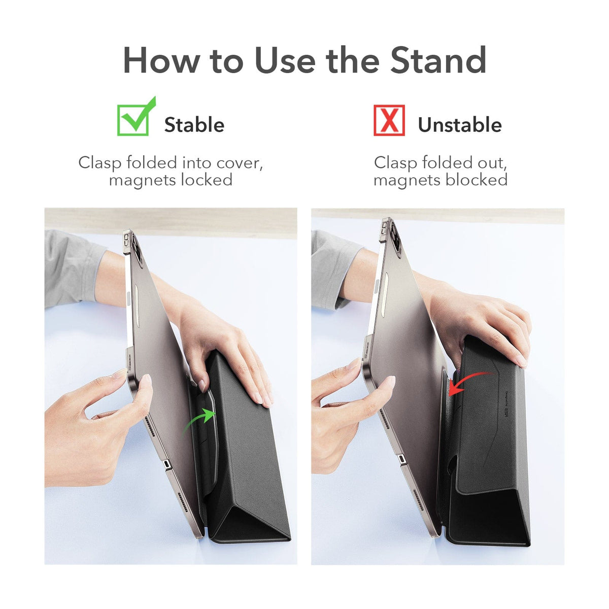 Venture Series Tri-Fold Magnetic Case - iPad Pro 12.9-inch