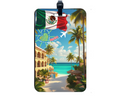 Viva México! Tropical Beach Getaway Smart Luggage Tag