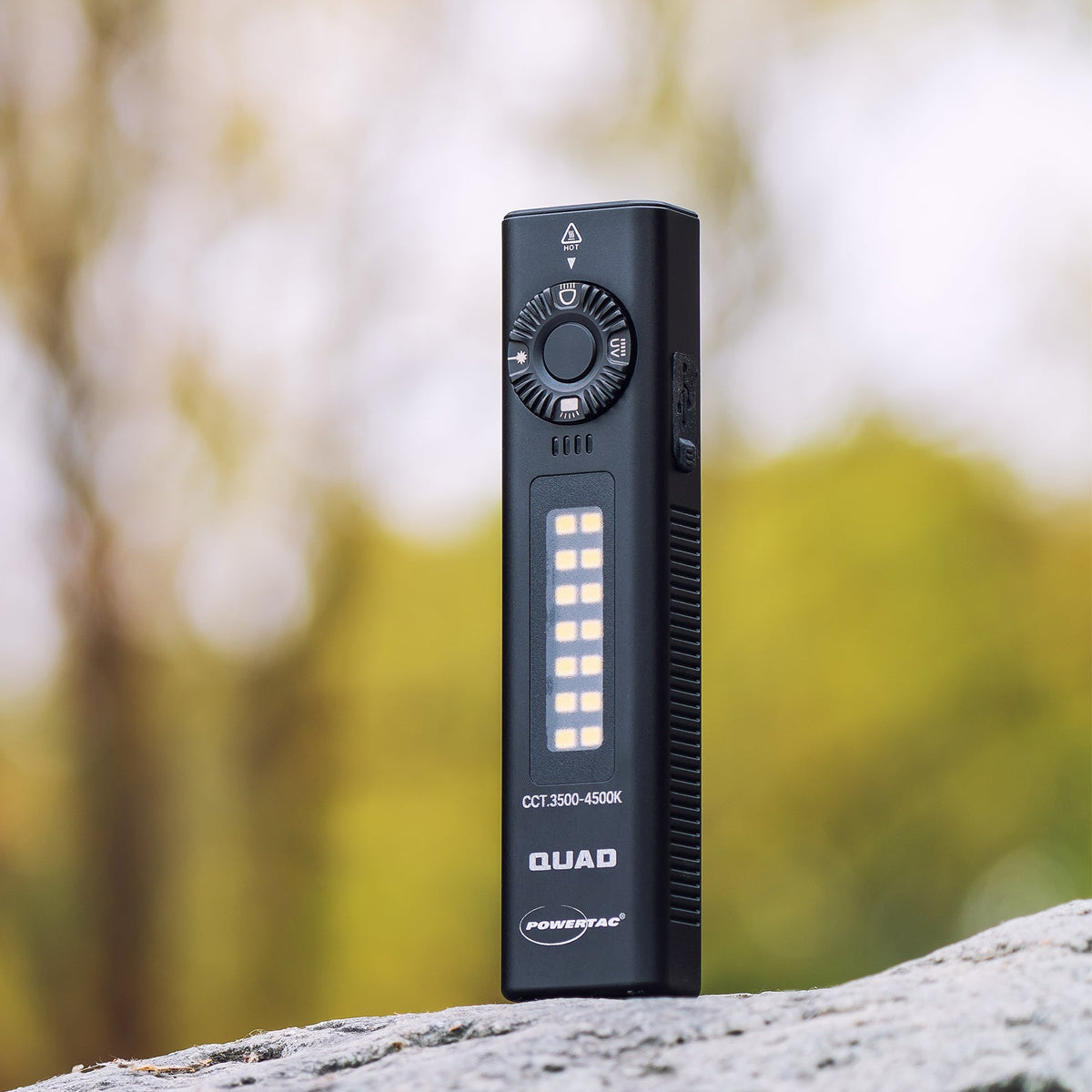 Powertac Quad 2000LM Multi-Beam Flashlight