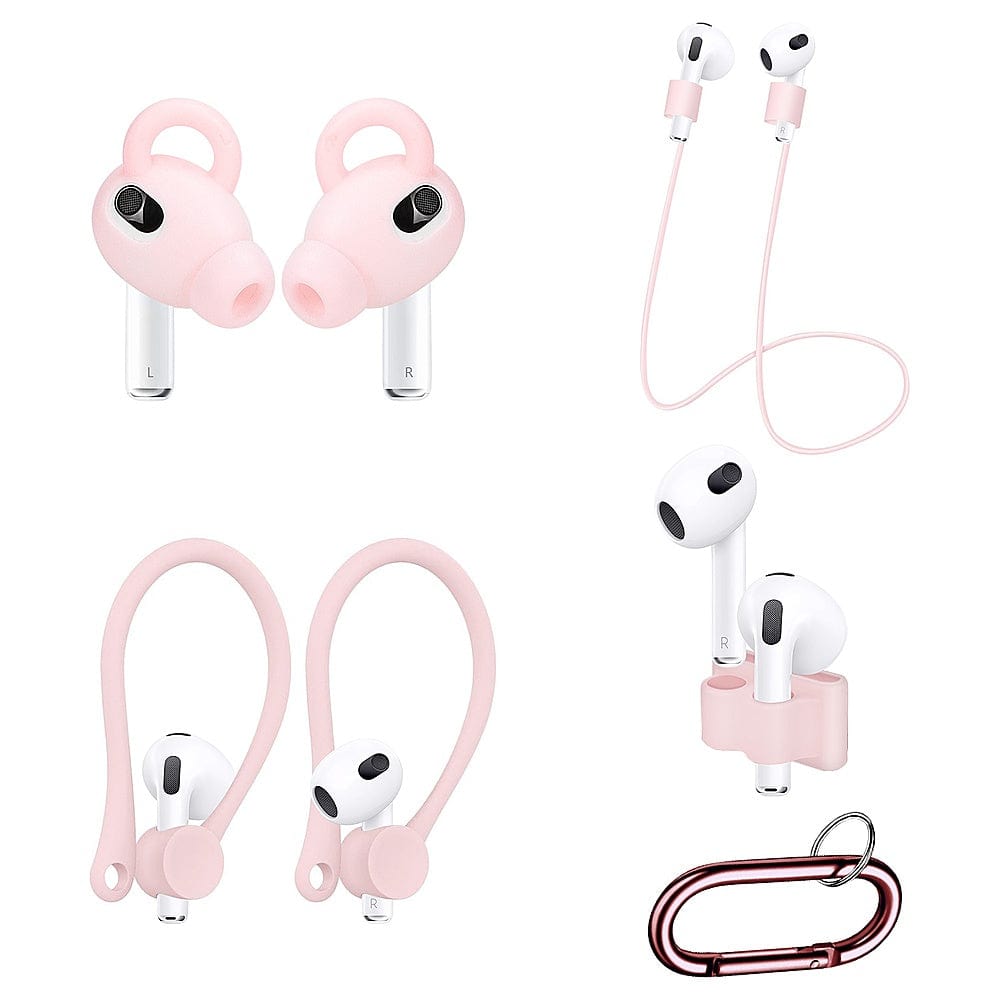 Pink Silicone Accessories Kit Apple Airpods (3rd Generation)