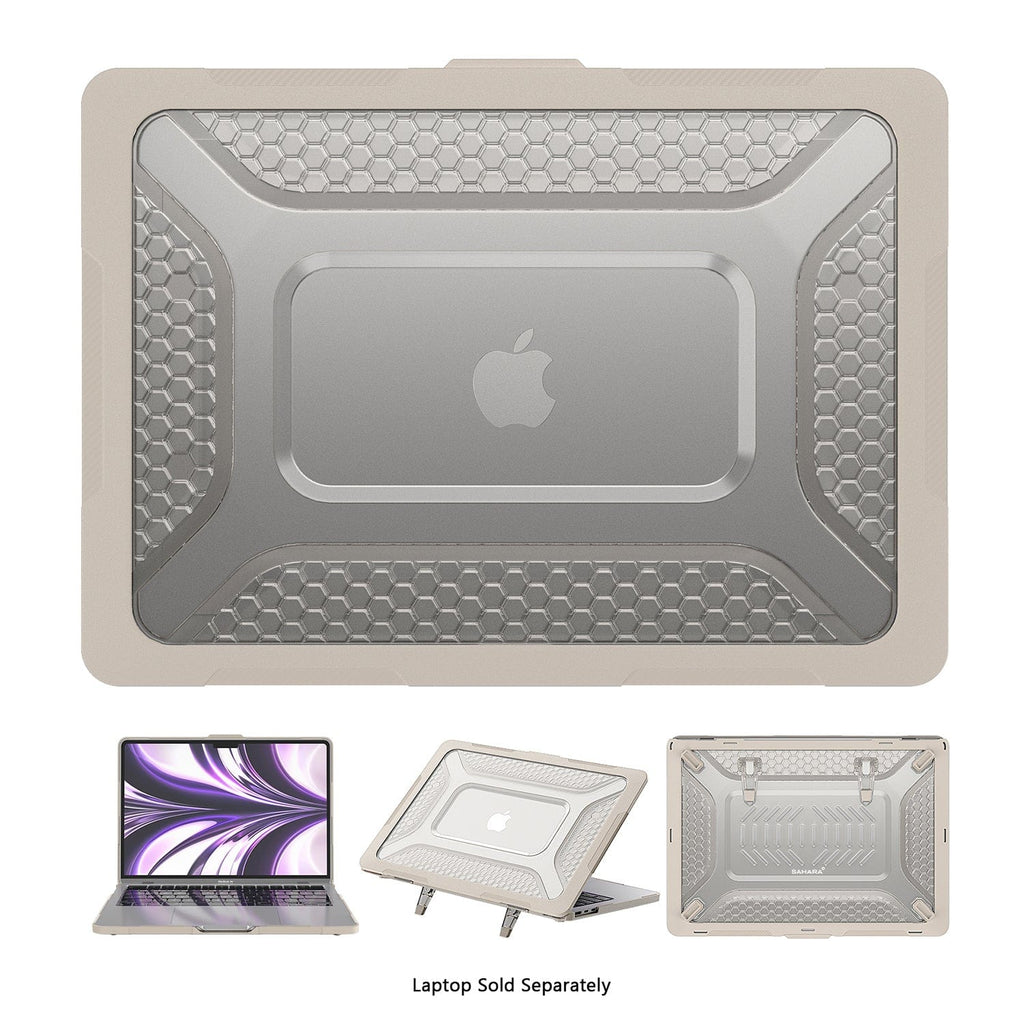 MacBook Air 15" (M3 - M5) with Adjustable Stand Case - Shock-Absorbing | Raider Ultra-Duty Series